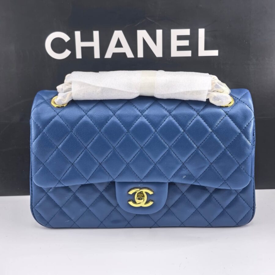 Alternative view of Chanel Classic Medium Flap Navy Blue 25cm
