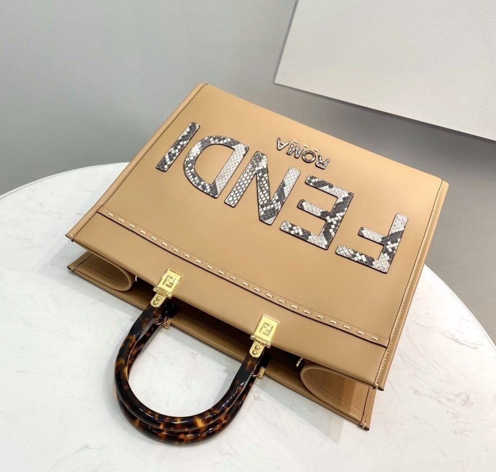 FENDI SUNSHINE MEDIUM BROWN 8BH386AHN5F1FEO - Image 3