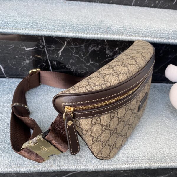 GUCCI GG SUPREME CANVAS BELT BAG 18CM 233269 FCIGX 8588 - Image 8
