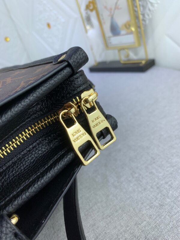LOUIS VUITTON POPINCOURT MM TOTE BAG MONOGRAM CANVAS BLACK M43435 - Image 10