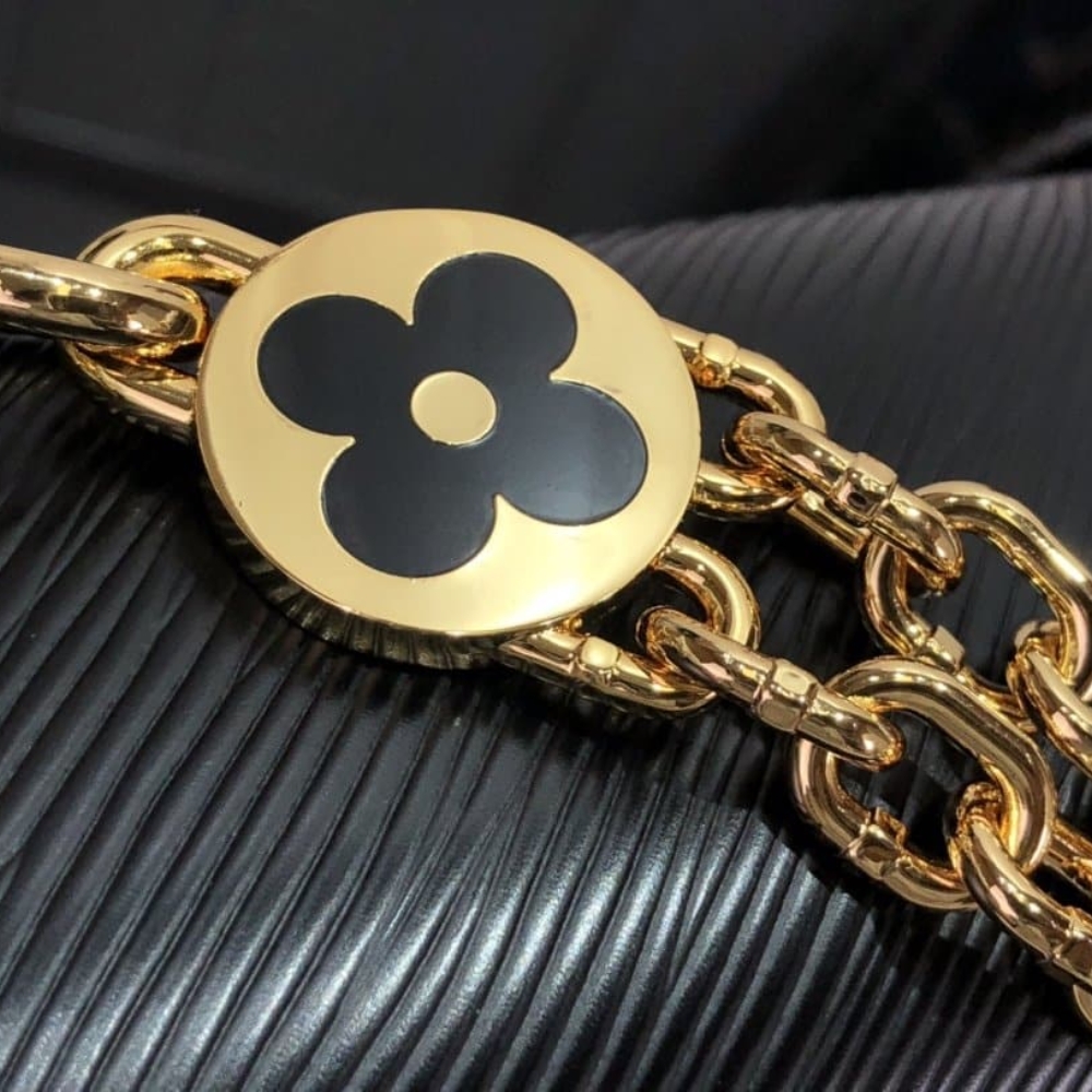 LOUIS VUITTON TWIST PM EPI BLACK 19CM M59402 - Image 8