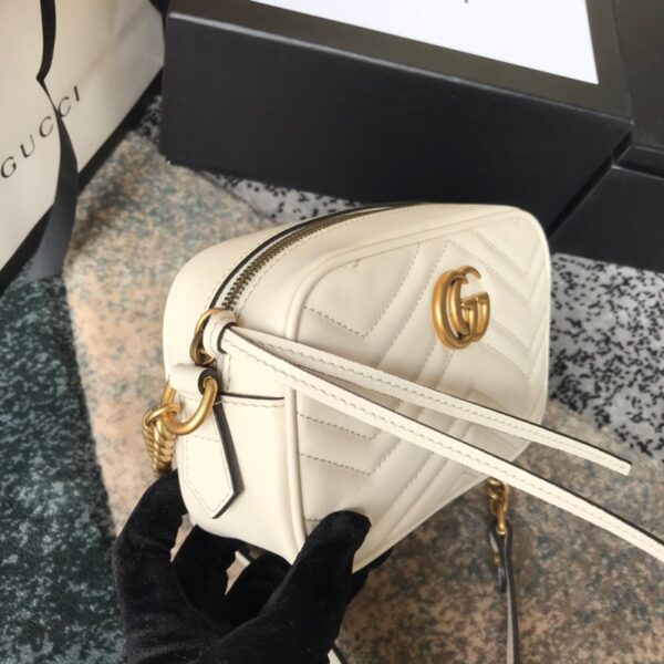 GUCCI MARMONT SMALL MATELASSE SHOULDER BAG 447632 DTD1T 9022 - Image 3
