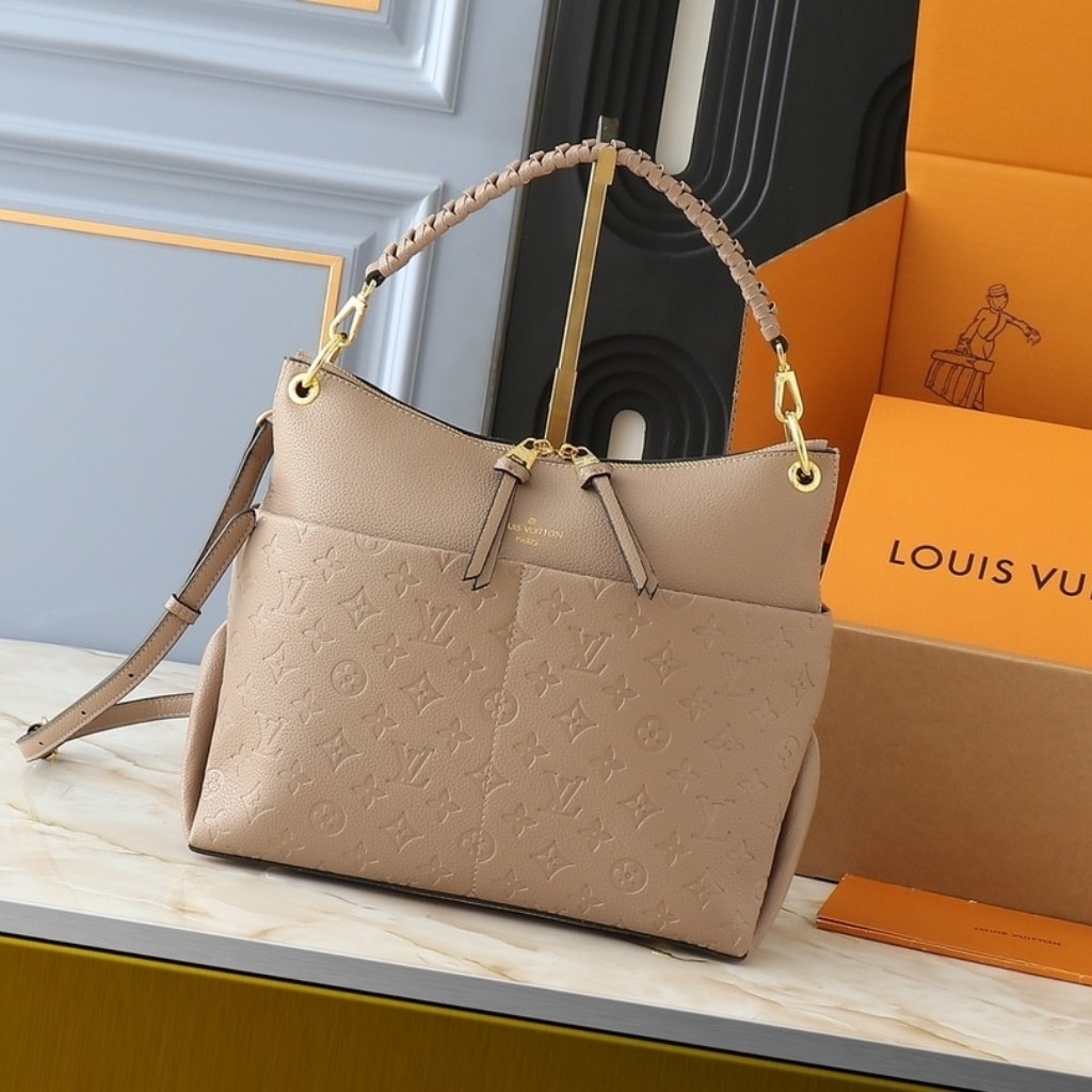 Louis Vuitton Maida Hobo Bag Tourterelle Gray 32cm M45523 - Image 2