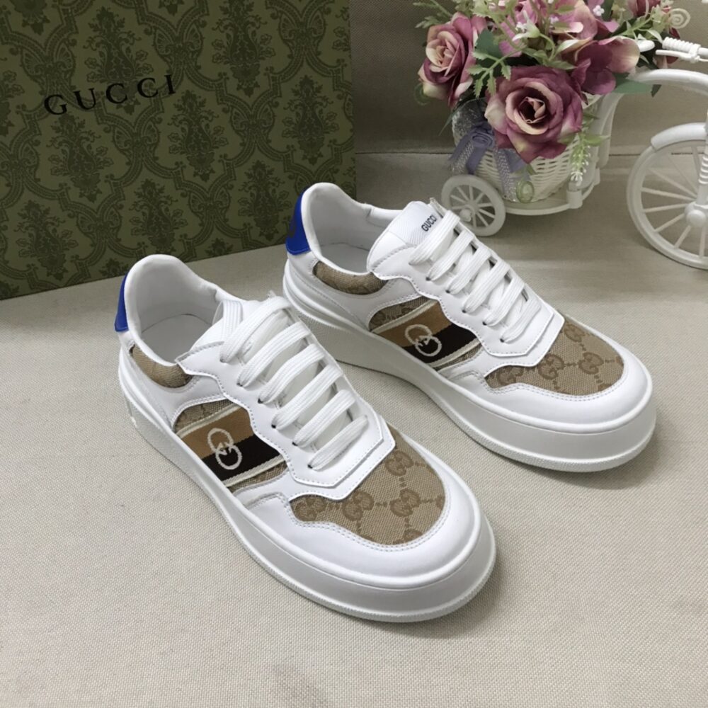 GUCCI WOMEN'S GG SNEAKER WHITE - Image 3
