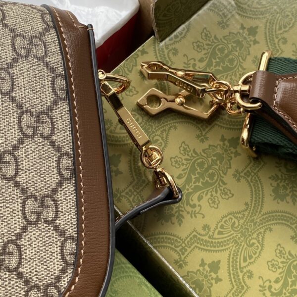 GUCCI HORSEBIT 1955 MINI BAG SUPREME CANVAS 658574 HUHHG 8565 - Image 7