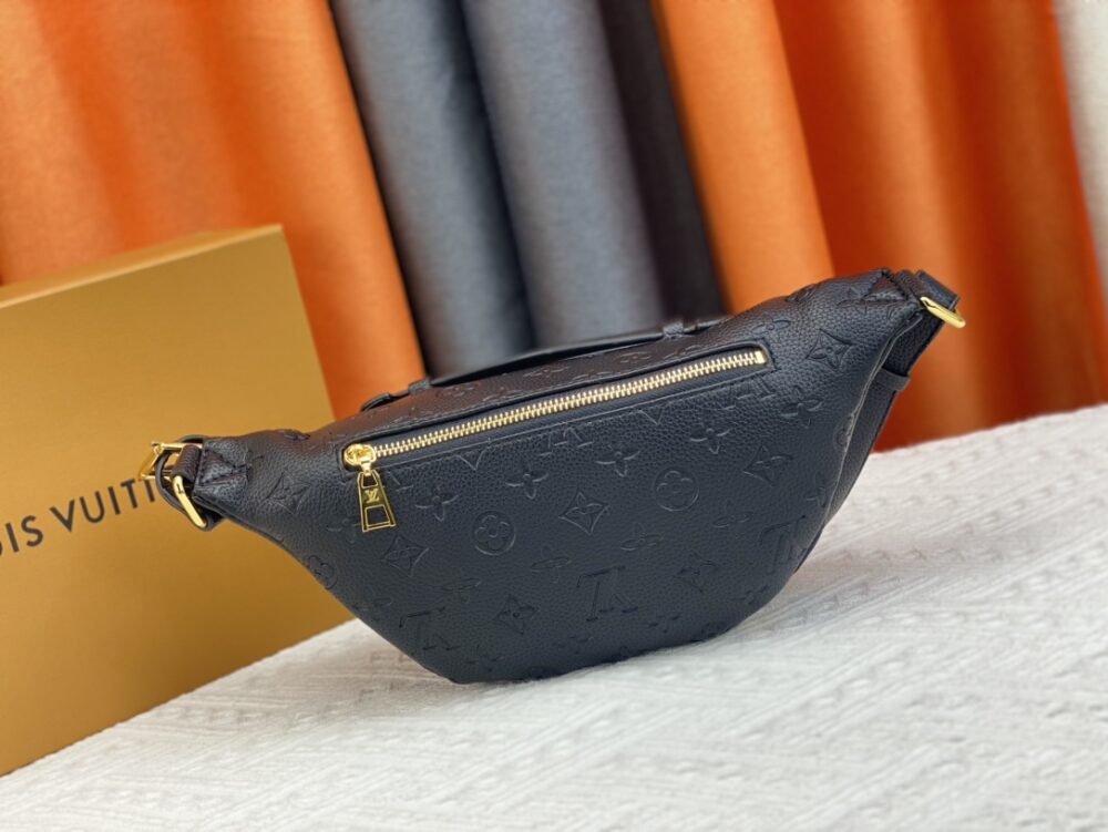 LOUIS VUITTON MONOGRAM EMPREINTE BUMBAG BLACK 37CM M44812 - Image 5