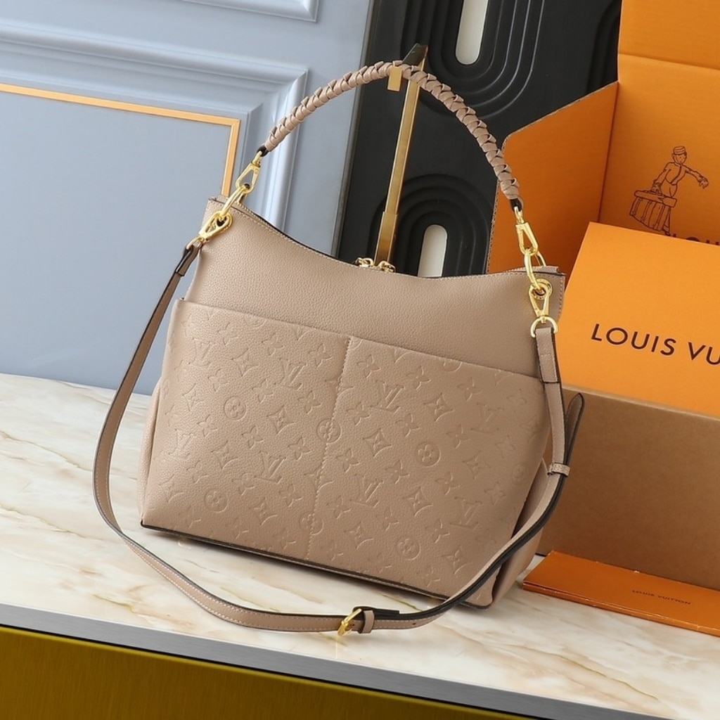 Louis Vuitton Maida Hobo Bag Tourterelle Gray 32cm M45523 - Image 4