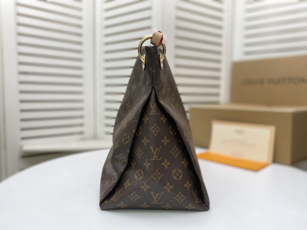LOUIS VUITTON ARTSY MM MONOGRAM CANVAS BROWN 41CM M44869 - Image 5