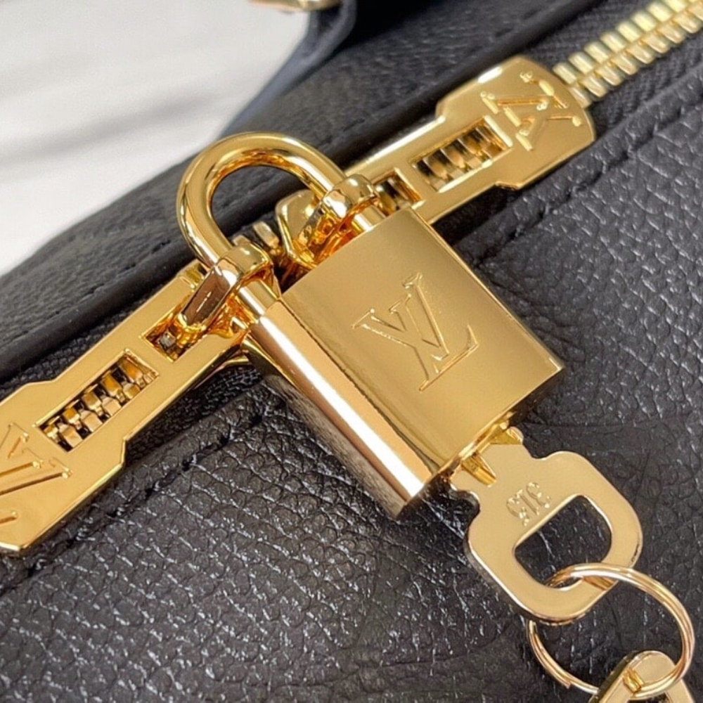 LOUIS VUITTON SPEEDY BANDOULIÈRE 20 BLACK 20CM M58953 - Image 5