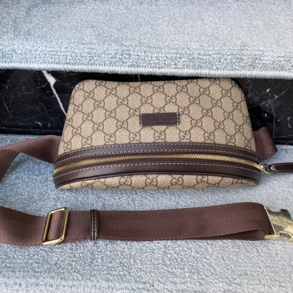 GUCCI GG SUPREME CANVAS BELT BAG 18CM 233269 FCIGX 8588 - Image 6