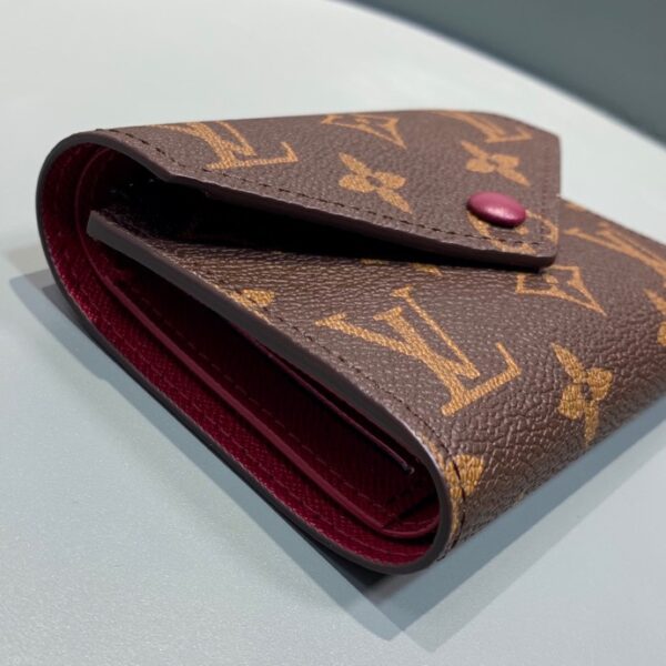 LOUIS VUITTON VICTORINE WALLET 12CM FUCHSIA M41938 - Image 8