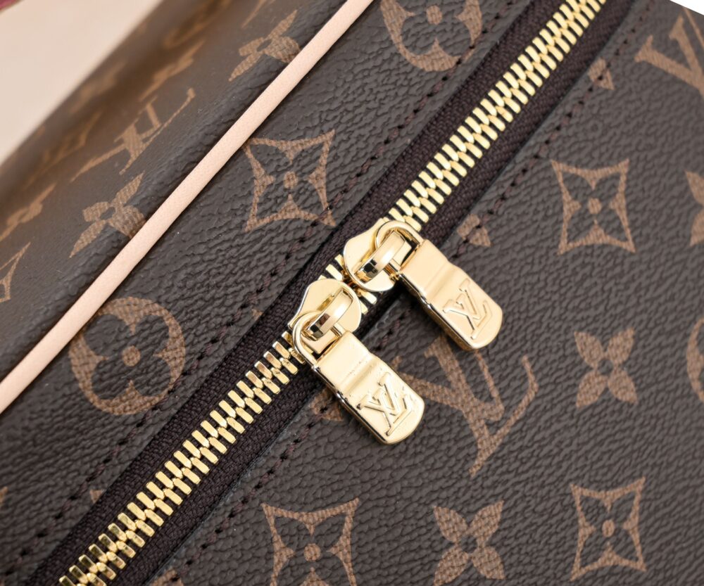 LOUIS VUITTON NICE BB MONOGRAM CANVAS BROWN 24CM M42265 - Image 10