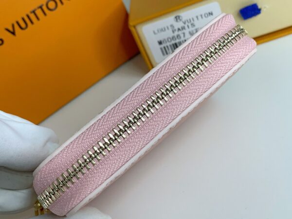 LOUIS VUITTON ZIPPY COIN PURSE MONOGRAM EMPREINTE LIGHT PINK 11CM M60067 - Image 2
