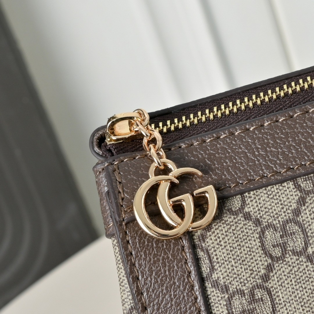 Gucci Ophidia Medium Tote Bag Beige Ebony 33Cm 524537 K05NB 8745 - Image 9