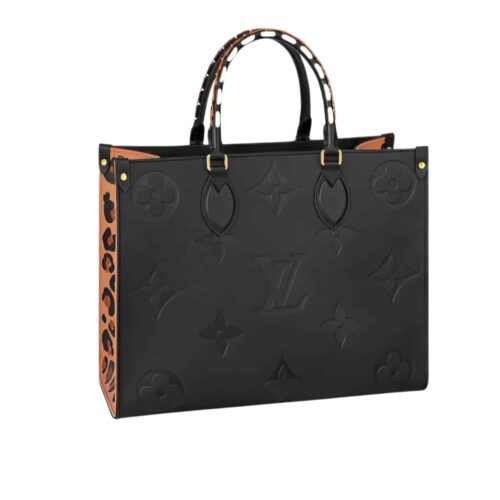 Louis Vuitton Onthego MM Wilde At Heart Black 35Cm M58522