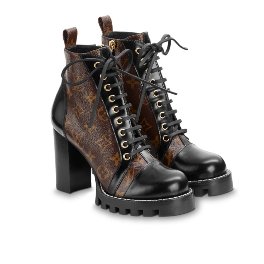 LOUIS VUITTON STAR TRAIL ANKLE BOOT BROWN 1A2Y7P