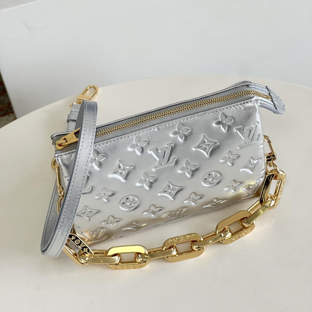 LOUIS VUITTON COUSSIN BB SILVER 21CM M20567 - Image 5