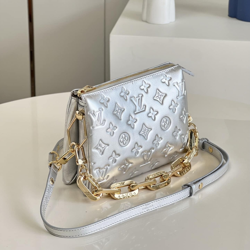 LOUIS VUITTON COUSSIN BB SILVER 21CM M20567 - Image 4