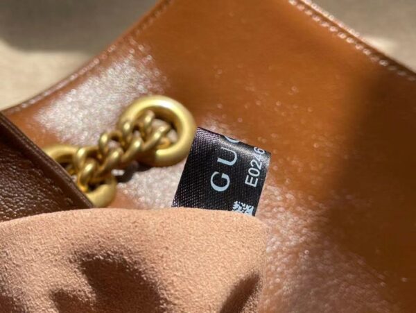 GUCCI MARMONT MINI MATELASSE SHOULDER BAG 446744 0OLFT 2535 - Image 8