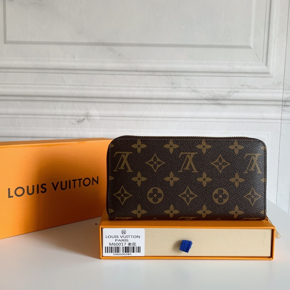 Louis Vuitton Monogram Zippy Long Wallet Brown 19Cm M42616 - Image 10