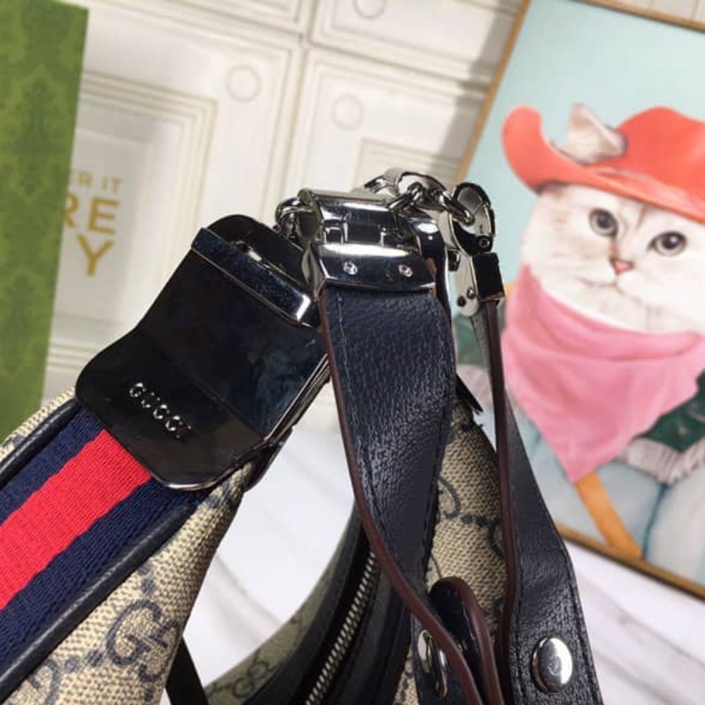 GUCCI GG ATTACHE LARGE SHOULDER BAG BEIGE 35CM 702823 96GRN 4082 - Image 4