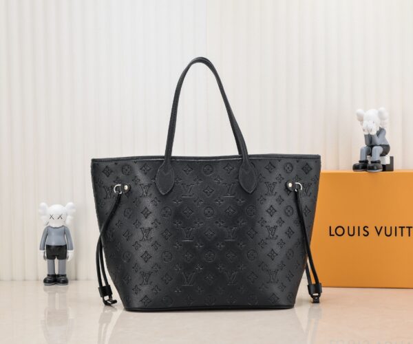 LOUIS VUITTON NEVERFULL MM BLACK 32CM M45685 - Image 6