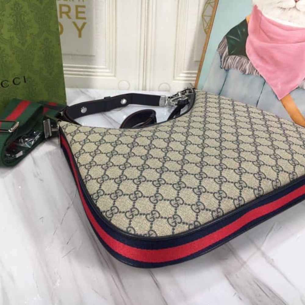 GUCCI GG ATTACHE LARGE SHOULDER BAG BEIGE 35CM 702823 96GRN 4082 - Image 6