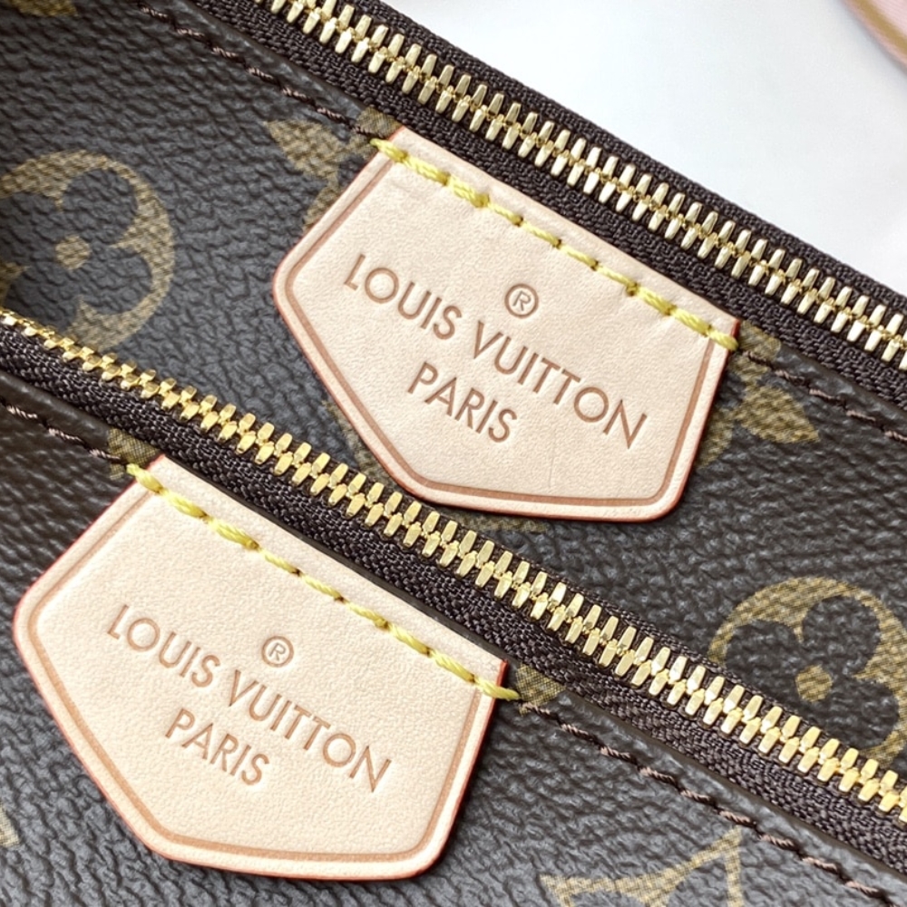 LOUIS VUITTON MULTI POCHETTE ACCESSOIRES ROSE CLAIR 24CM M44840 - Image 5