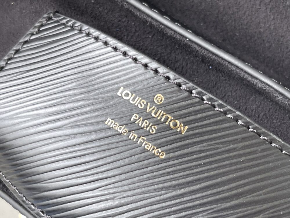 LOUIS VUITTON TWIST MM 23CM BLACK AND PINK M59885 - Image 6