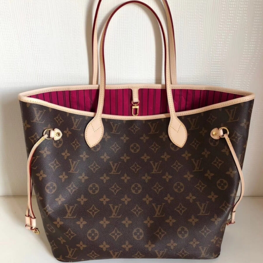 Alternative view of Louis Vuitton Neverfull MM Monogram Pivoine Pink 31Cm M41178