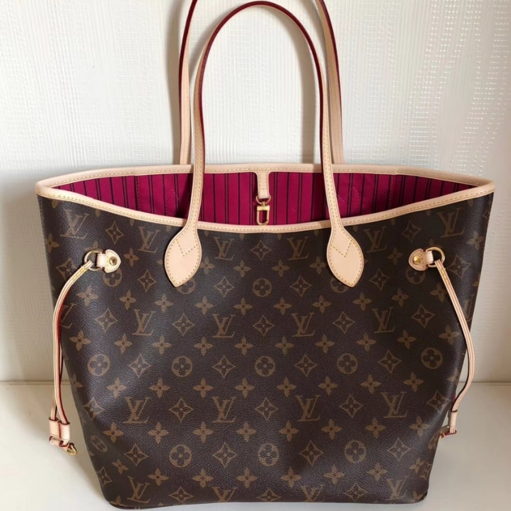 Louis Vuitton Neverfull MM Monogram Pivoine Pink 31Cm M41178 - Image 2