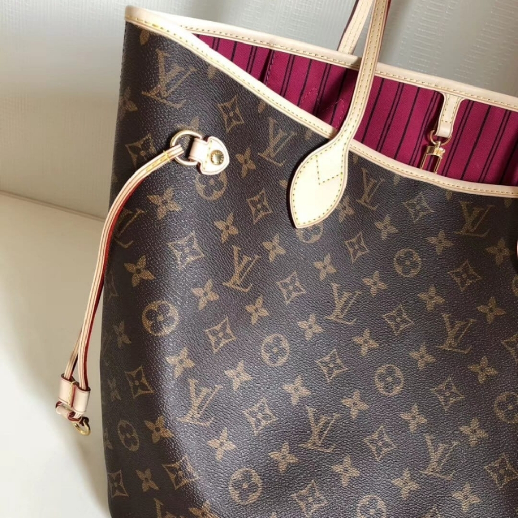 Louis Vuitton Neverfull MM Monogram Pivoine Pink 31Cm M41178 - Image 3