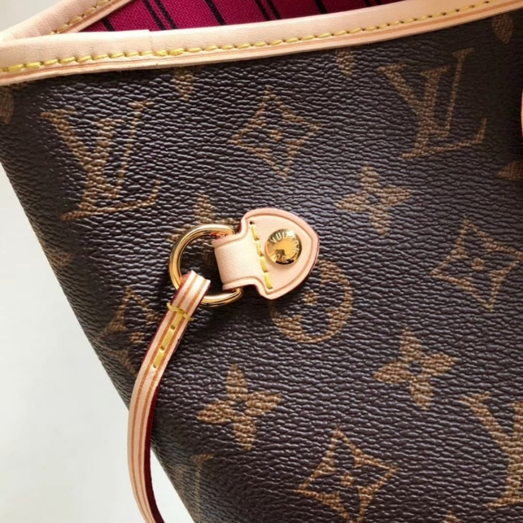 Louis Vuitton Neverfull MM Monogram Pivoine Pink 31Cm M41178 - Image 4