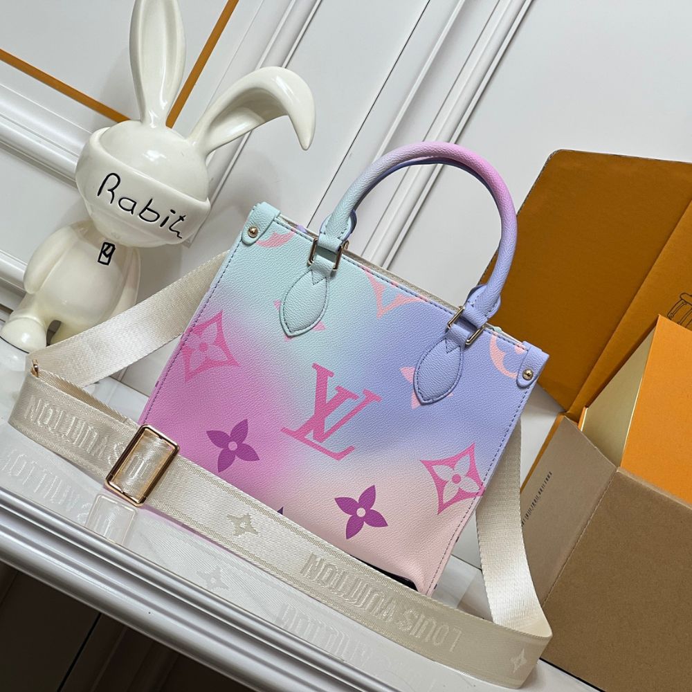 Louis Vuitton Onthego PM Sunrise Pastel 25Cm M59856 - Image 5