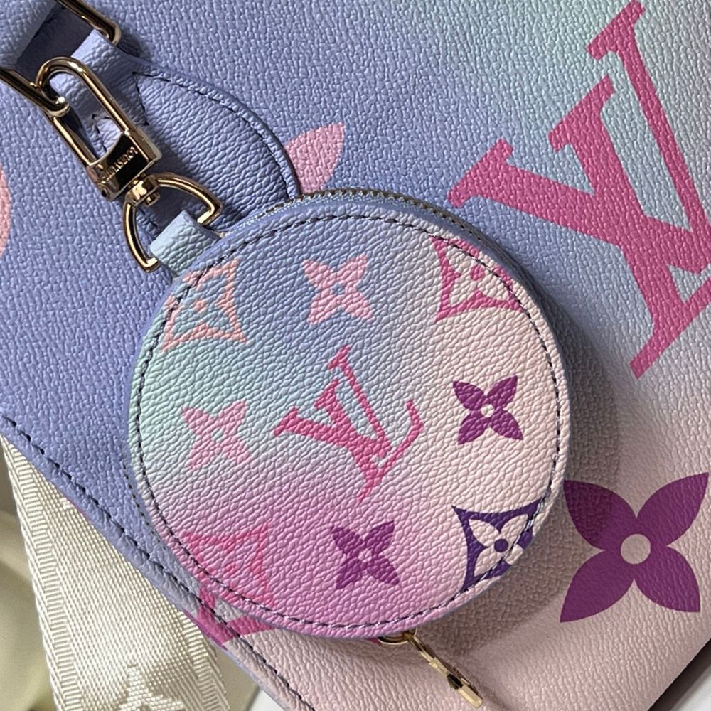 Louis Vuitton Onthego PM Sunrise Pastel 25Cm M59856 - Image 9