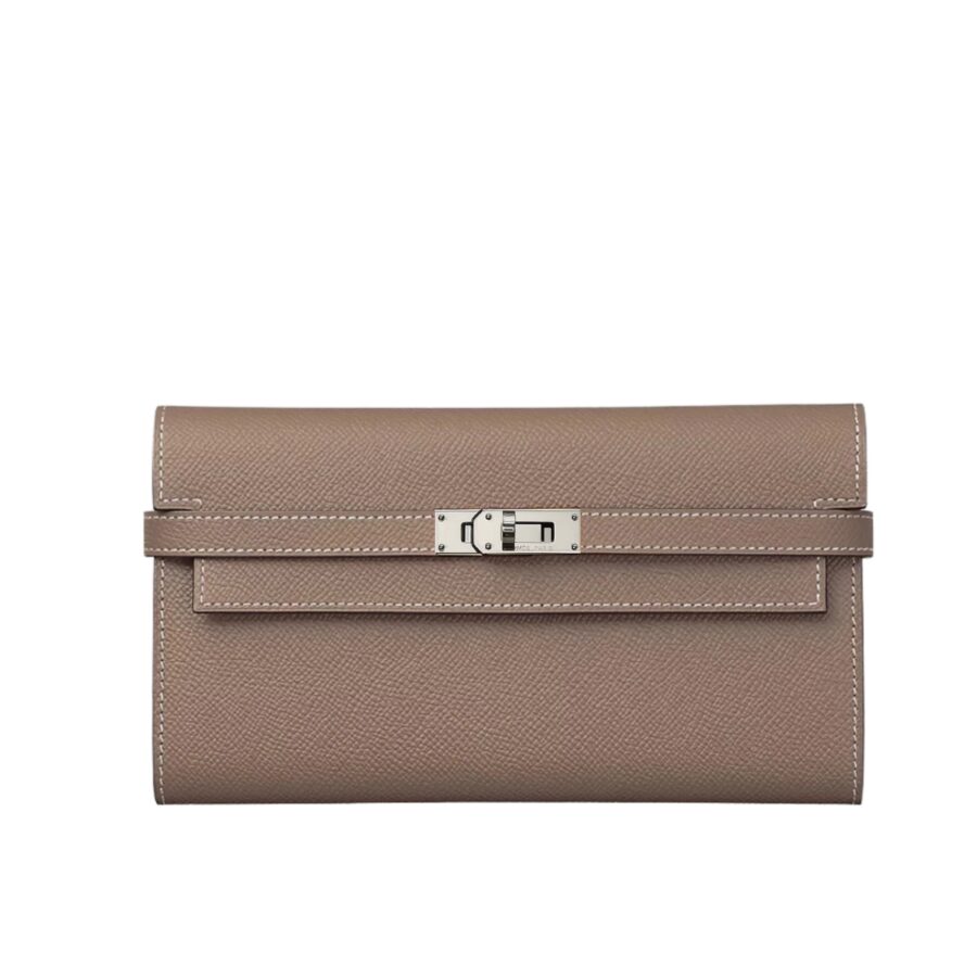 HERMES KELLY CLASSIC WALLET ÉTOUPE H051300CC18