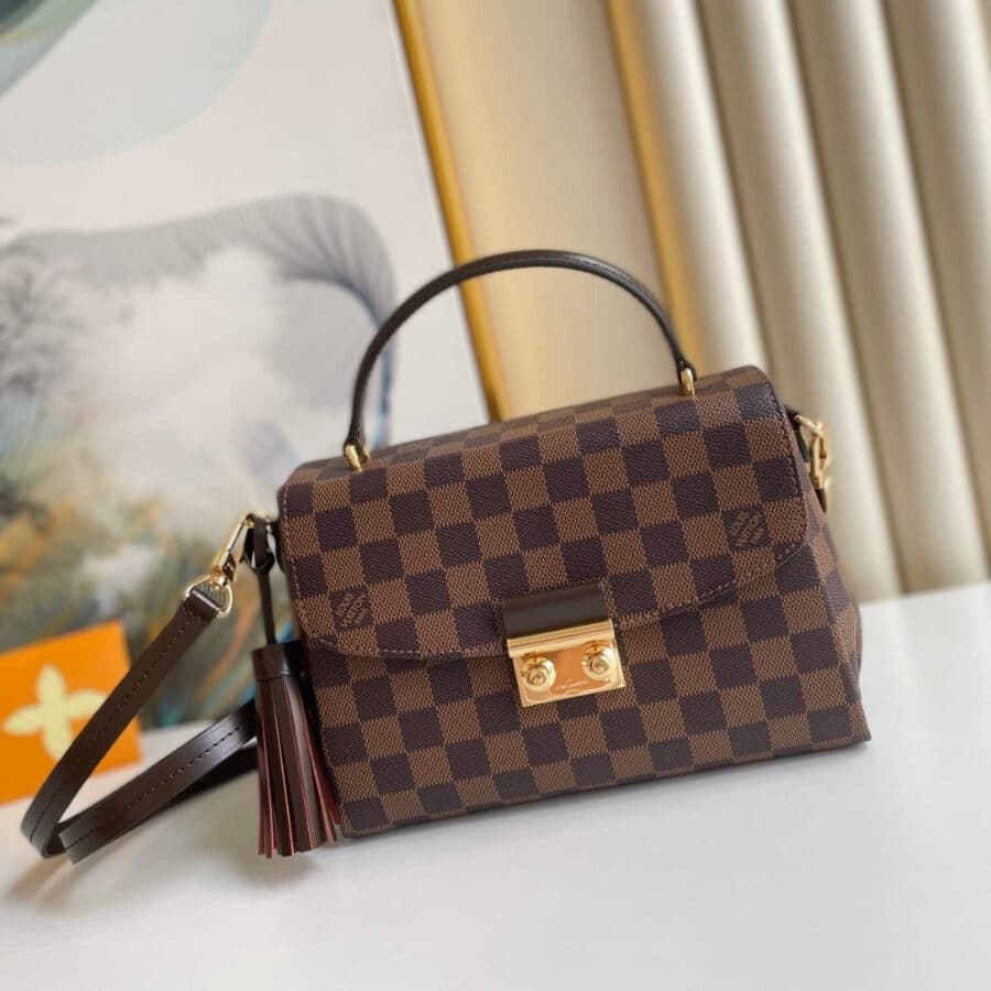 Alternative view of Louis Vuitton Croisette Damier Ebene Canvas 24cm N53000