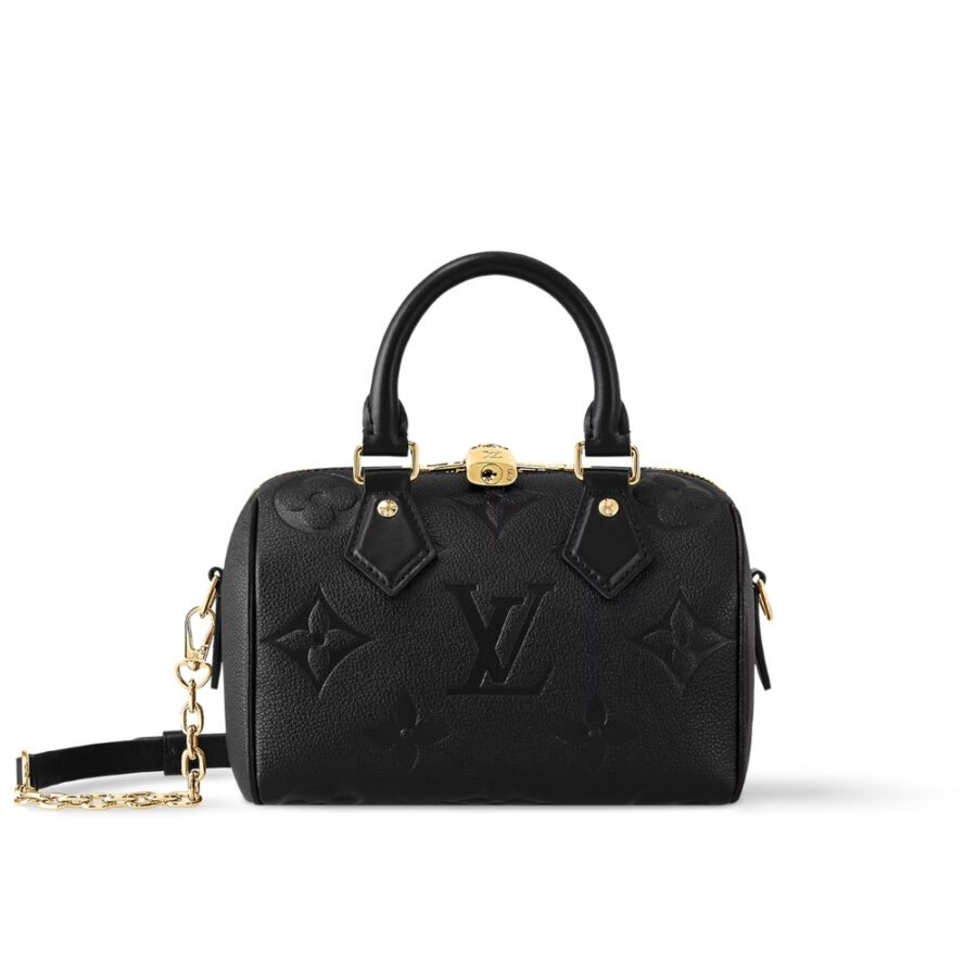 LOUIS VUITTON SPEEDY BANDOULIÈRE 20 BLACK 20CM M58953