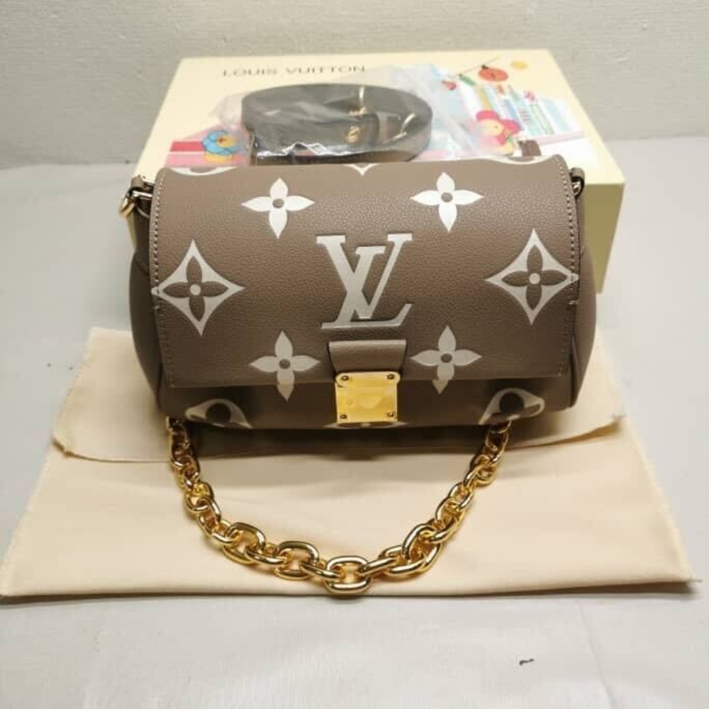 LOUIS VUITTON FAVORITE BICOLOR MONOGRAM BEIGE 24CM M45836 - Image 2