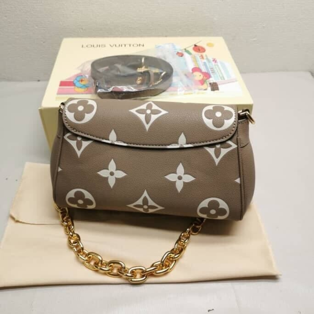 LOUIS VUITTON FAVORITE BICOLOR MONOGRAM BEIGE 24CM M45836 - Image 3