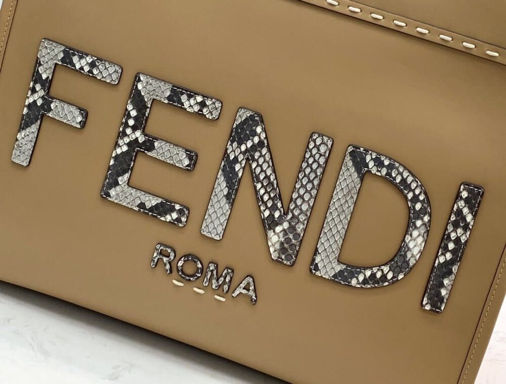 FENDI SUNSHINE MEDIUM BROWN 8BH386AHN5F1FEO - Image 7