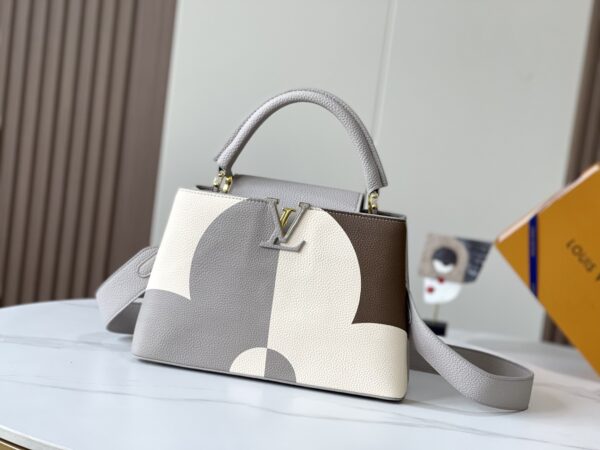 LOUIS VUITTON CAPUCINES BB GRAY M59699 - Image 3