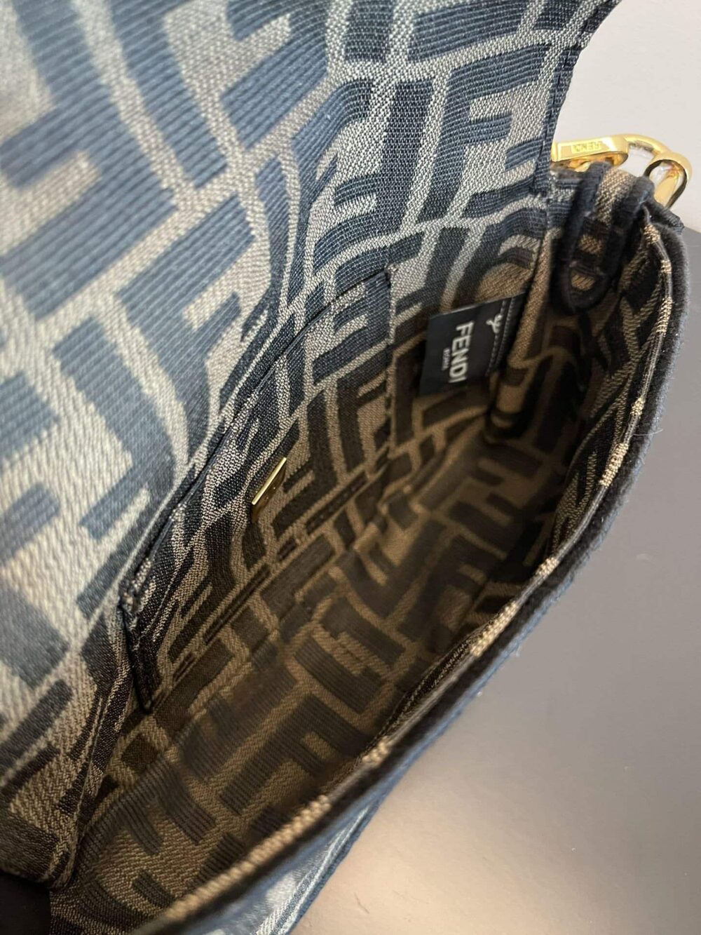 FENDI MINI BAGUETTE BROWN 8BS017A6V5F17U4 - Image 6