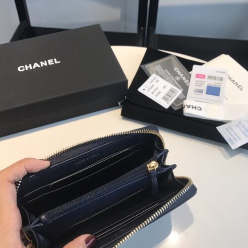 Alternative view of Chanel Cc Red Black Wallet 16.5Cm