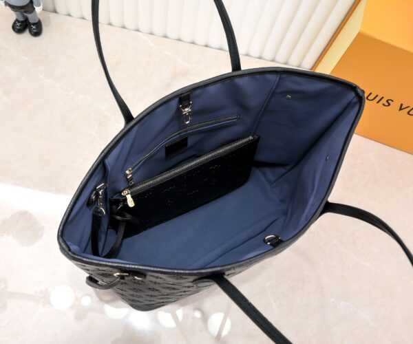 LOUIS VUITTON NEVERFULL MM BLACK 32CM M45685 - Image 9