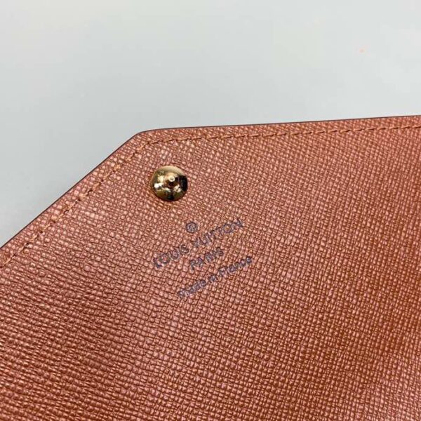 Louis Vuitton Monogram Sarah Wallet 19cm Brown M60531 - Image 5