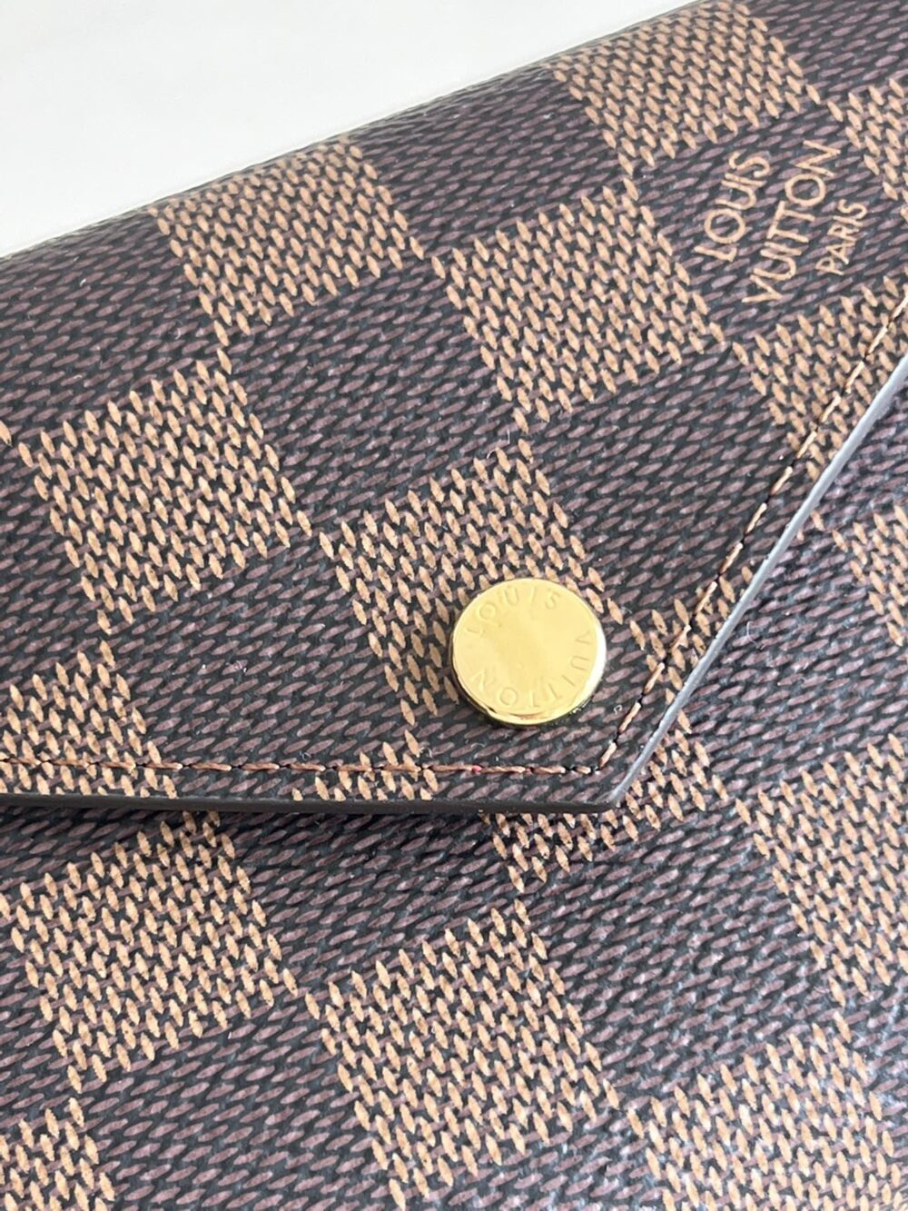 LOUIS VUITTON VICTORINE WALLET DAMIER CANVAS RED 12CM N41659 - Image 5