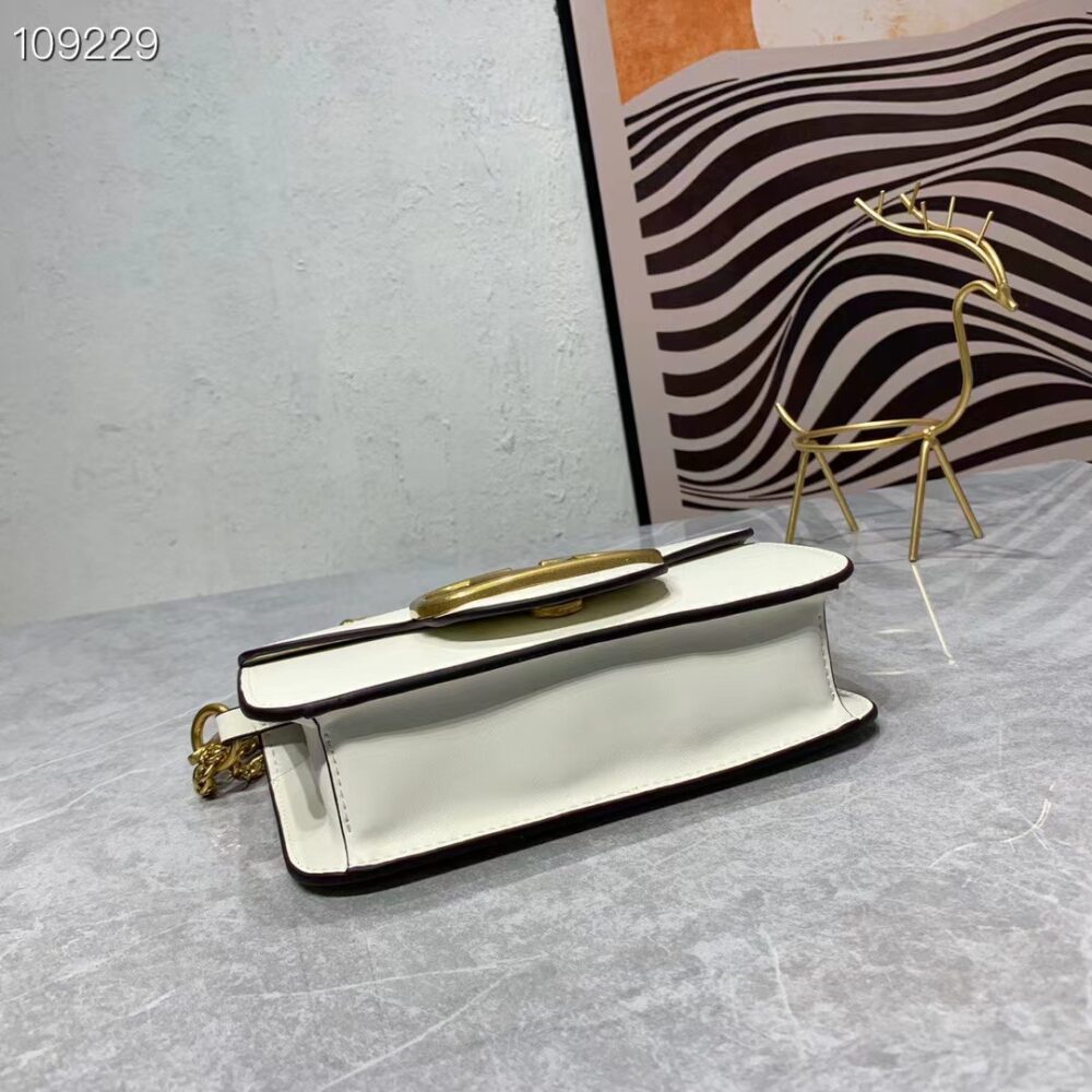 VALENTINO LOCÒ SMALL SHOULDER BAG IN WHITE 1W2B0K53ZXLI16 - Image 2