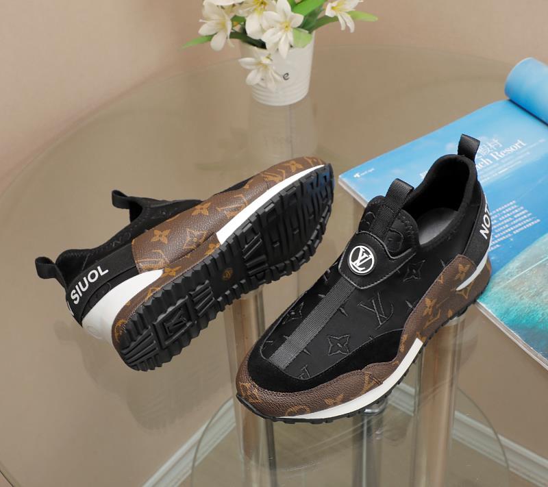 LOUIS VUITTON RUN AWAY SNEAKER MONOGRAM BLACK - Image 6