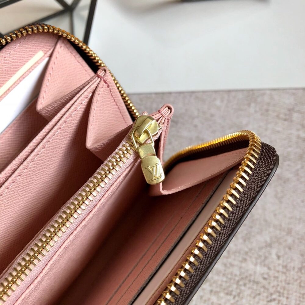 LOUIS VUITTON ZIPPY WALLET DAMIER EBENE N60046 - Image 3